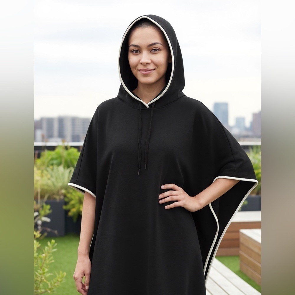 Zenergy by Chico’s Cape-Style Hoodie Jacket